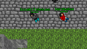 Izzaki Teleicon on screen