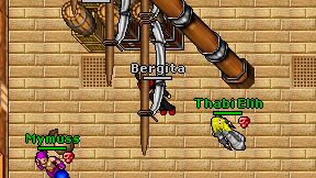 Bergita on screen
