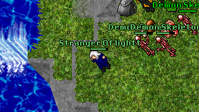 Stranger Of lightt on screen
