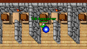 Tik Sorcerer on screen