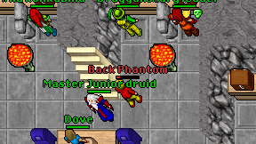 Back Phantom on screen