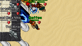 Qaffex on screen