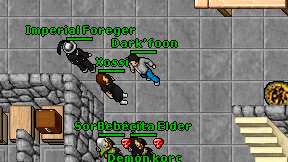 Dark'foon on screen