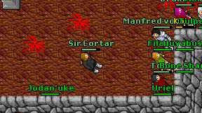 Sir Cortar on screen