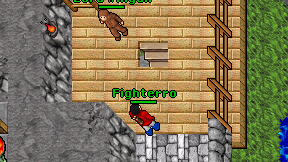 Fighterro on screen