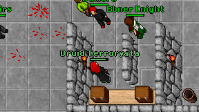 Druid Terrorysta on screen