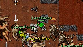 Lord Giens on screen