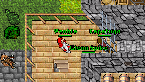 Wenble on screen
