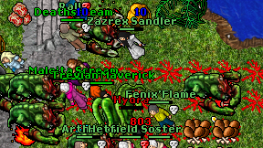 Zazrex Sandler on screen