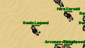 Renix Legend on screen