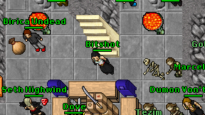 Bitshot on screen