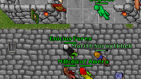 Enicius Furex on screen