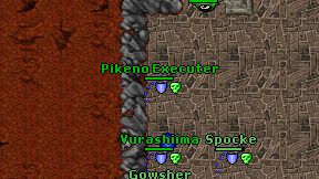 Pikeno Executer on screen