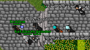 Chaos-Shadow on screen