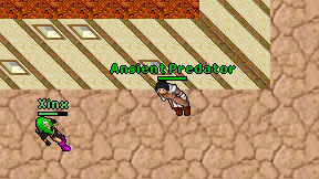 Ansient Predator on screen