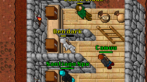Ben dark on screen