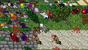 Digdo on screen