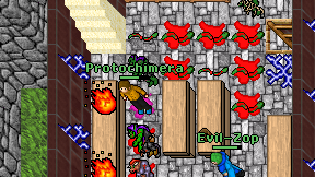 Protochimera on screen