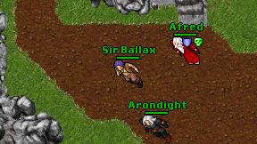 Sir Ballax on screen
