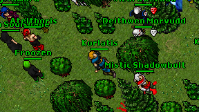 Korlatis on screen