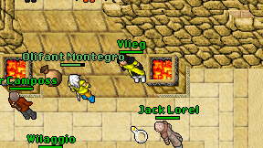 Vlieg on screen