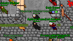 Hunter Underworld on screen