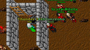 Thunder Joke on screen