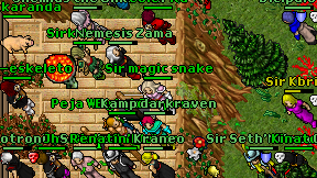 Sir magic snake on screen