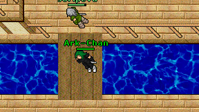 Ark-Chan on screen