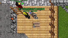 Debian Knight on screen