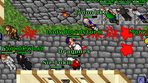 Lady Bloodstorm on screen