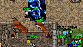 Islot on screen