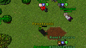 Penetronic on screen