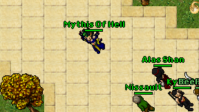 Mythis Of Hell on screen