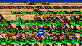 Aron Darkscale on screen