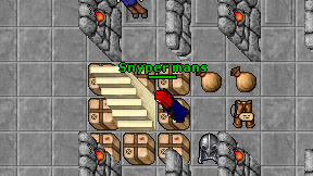 Snyper mans on screen