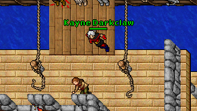 Kayne Darkclaw on screen