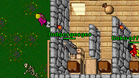Judgesgesges on screen