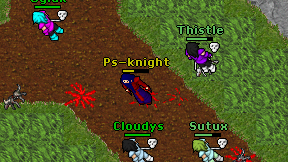 Ps-knight on screen