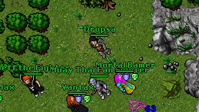 Dropsa on screen