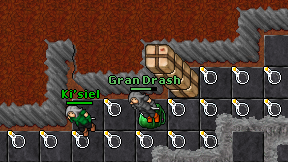 Gran Drash on screen