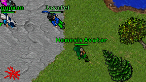 Nemesis Avatar on screen