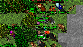 Freeziie on screen