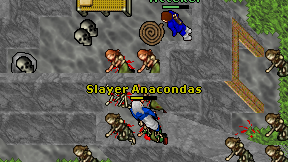 Slayer Anacondas on screen