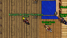 Knight Arthur Maximus on screen