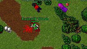 Kajevik'Slash on screen