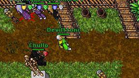 Deviltronc on screen