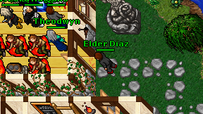 Elder Diaz on screen