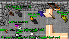 Air Acid on screen