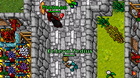 Keteym Zedius on screen